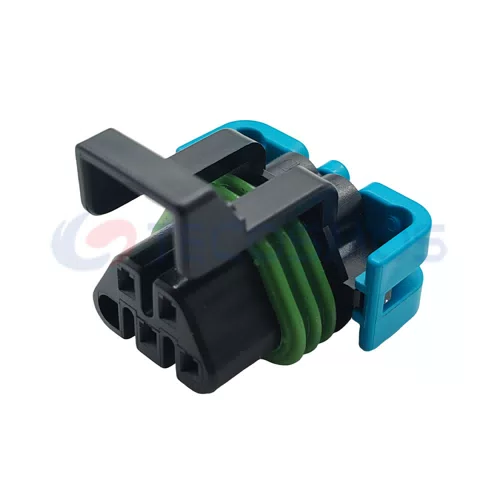 Waterproof IP66 Rated Copper Contact Nylon/ABS Housing 4-Pin Female Wire Harness Lambda Sensor Plug for Car 234-4407234-4669